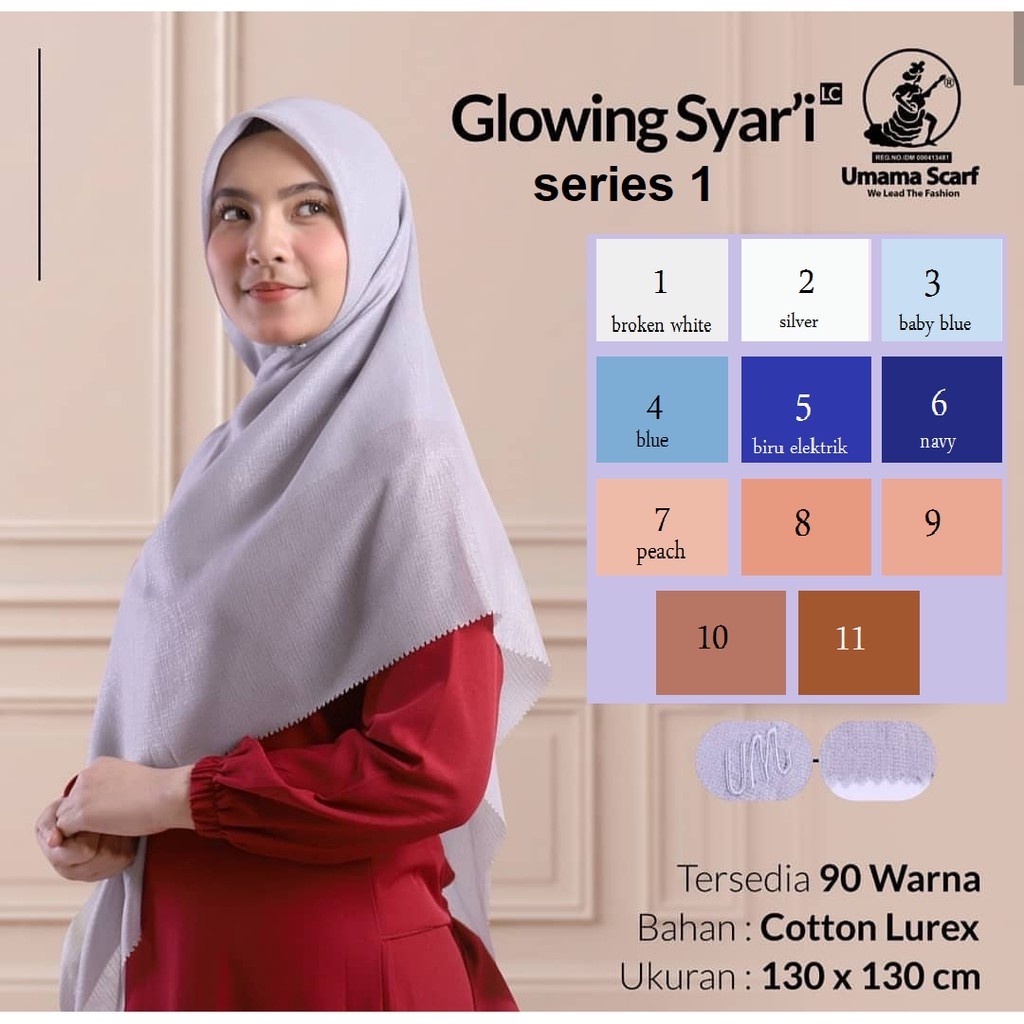 UMAMA GLOWING SYARI (LC) SERIES 1 | SEGIEMPAT JUMBO