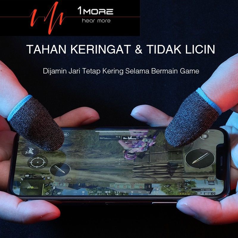 SARUNG JEMPOL GAMING 1pack isi 2 kiri kanan LEBIH PRESISI BAHAN LEBIH TIPIS ANTI KERINGAT &amp; TIDAK LICIN grosir roxy