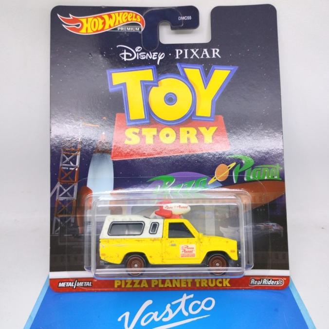 Hot Wheels Disney Pixar Toy Story Pizza Planet Truck Hotwheels Premium