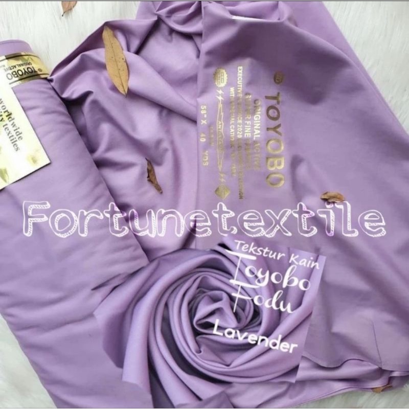 kain toyobo fodu lilac/lavender