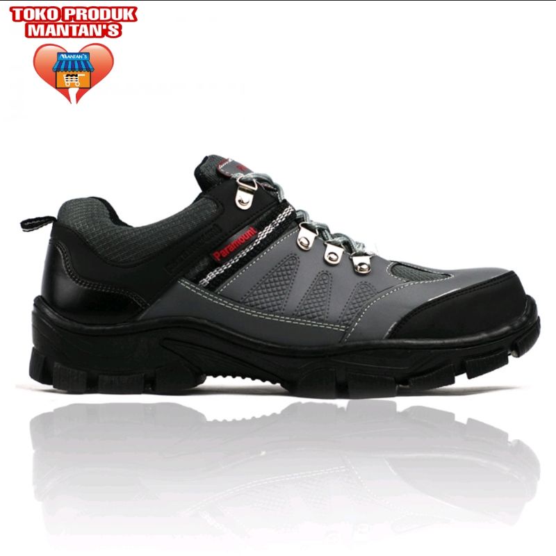 {TPM159} Sepatu Pria Paramount, Sepatu Safety, Sepatu Hiking (Ujung Besi) - Shoes Men's "Toko Produk