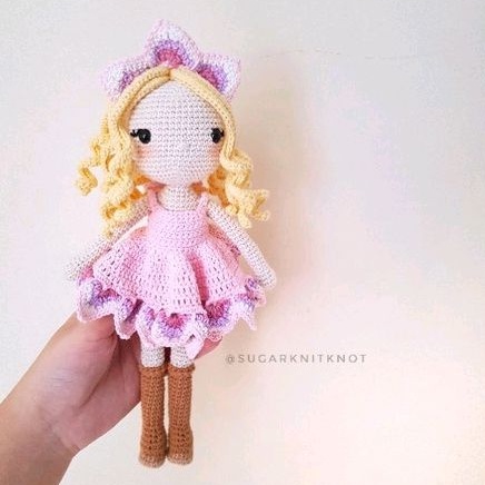Princess Fairy amigurumi doll boneka rajut