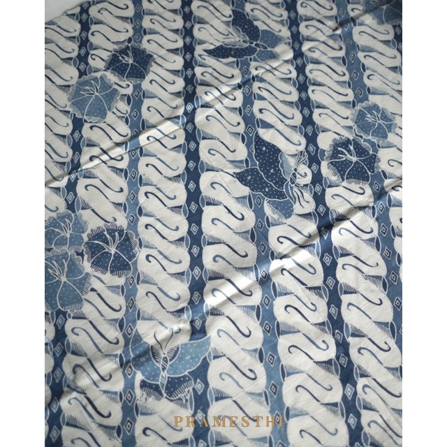 Kain Batik Tulis Warna Alam Indigofera 01
