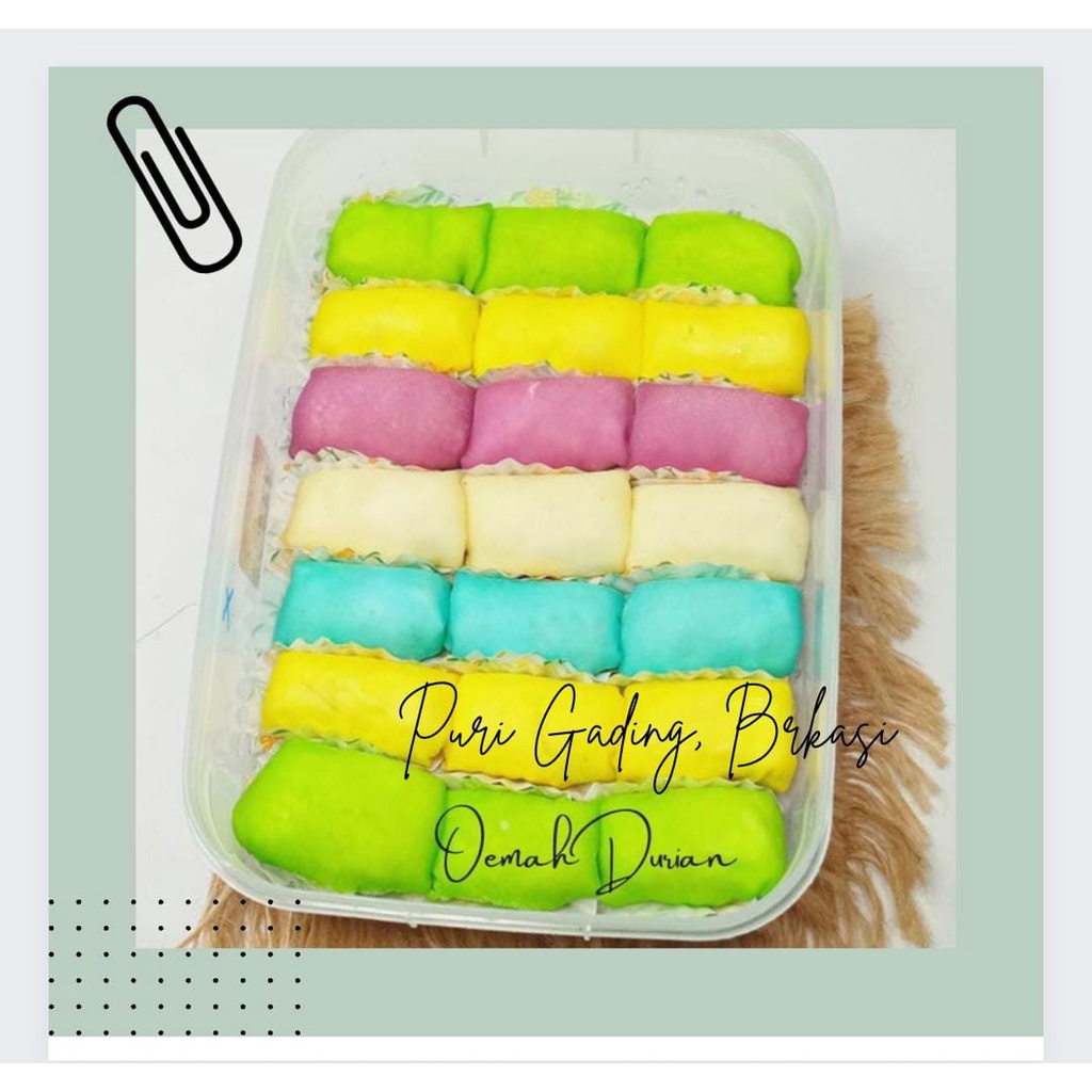 

Pancake Durian 21 Rb, Pancake XL, Pancake Mini Isi 8