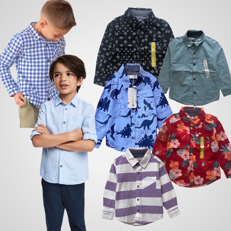 Zara Kids shirts (PART 1) / kemeja anak zara / zara kemeja anak / zara boys shirts