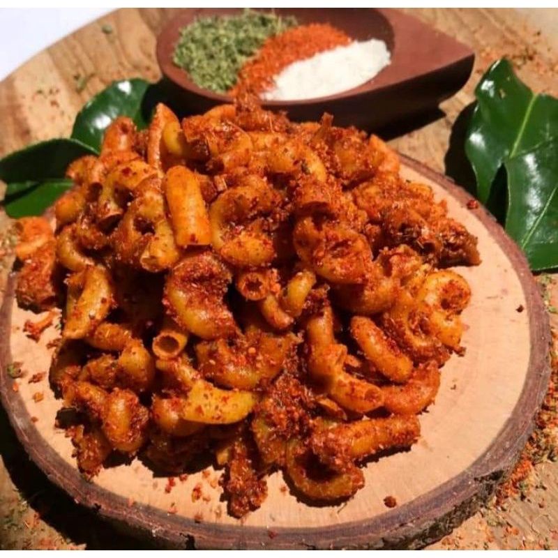 

Makaroni pedas daun jeruk 250g