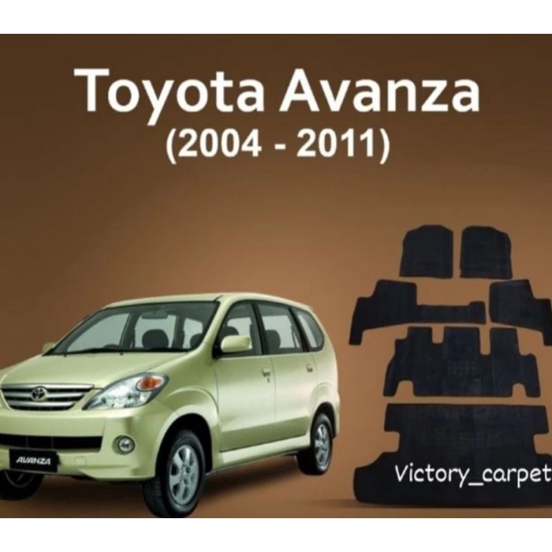 karpet karet Avanza Xenia 2004 - 2011