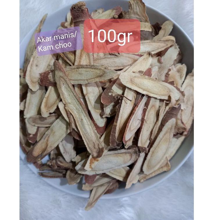 

10.10 Flash Sale Akar Manis 100gr/ Kam Choo 100gr !!