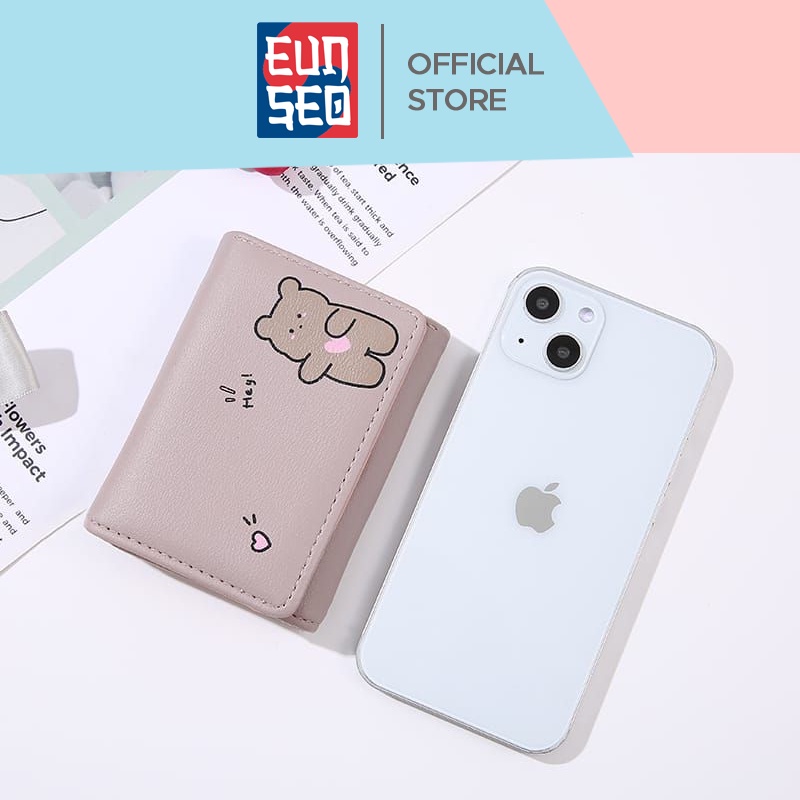 Dompet Wanita Karakter Cute Motif Hey Animal Premium Fashion Korea Women Wallet EUNSEO