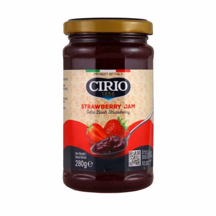 

selai stroberi strawberry cirio 280
