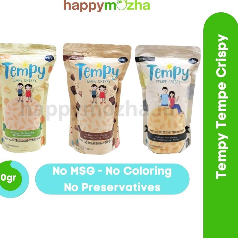 

Terpopuler--Abe Food Tempy Tempe Crispy Kids 70gr 1thn+
