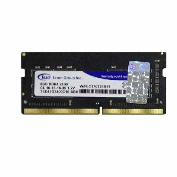 Ready Now--Ram Laptop Team Elite 8GB DDR4 2400Mhz / Sodimm 8GB DDR4 PC2400