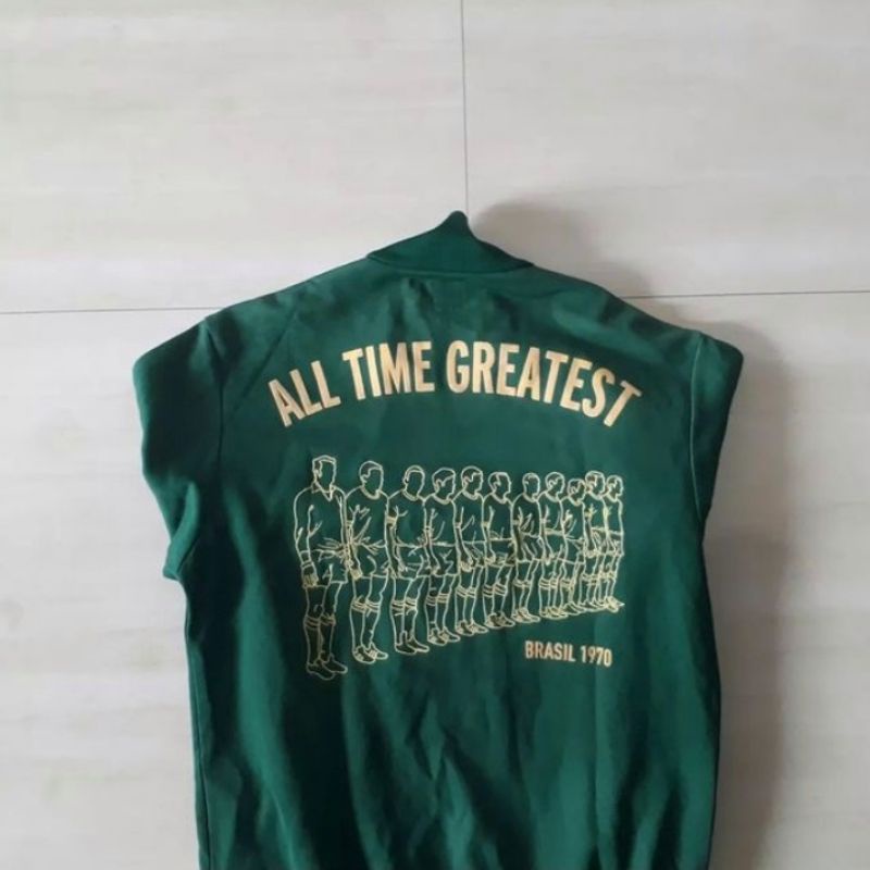 Tracktop Adidas Brasil Hijau Original Second