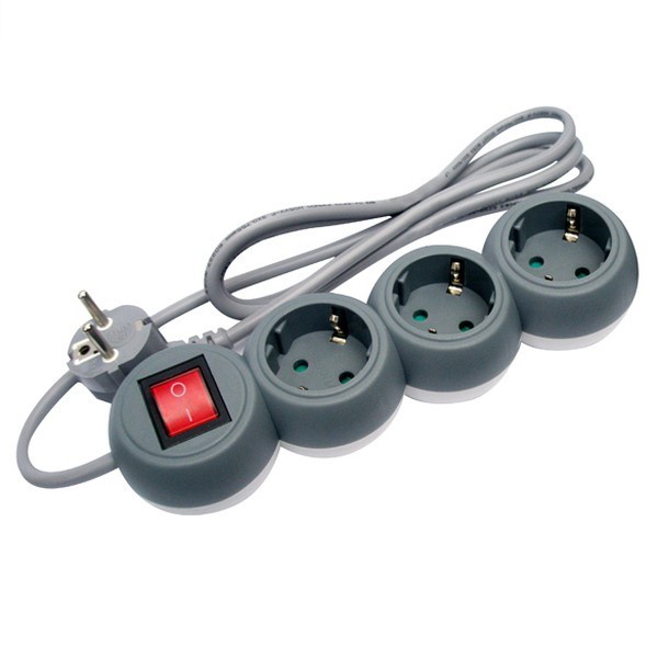 

UTICON STOP KONTAK BULAT 3 LUBANG + SAKLAR ST-1388