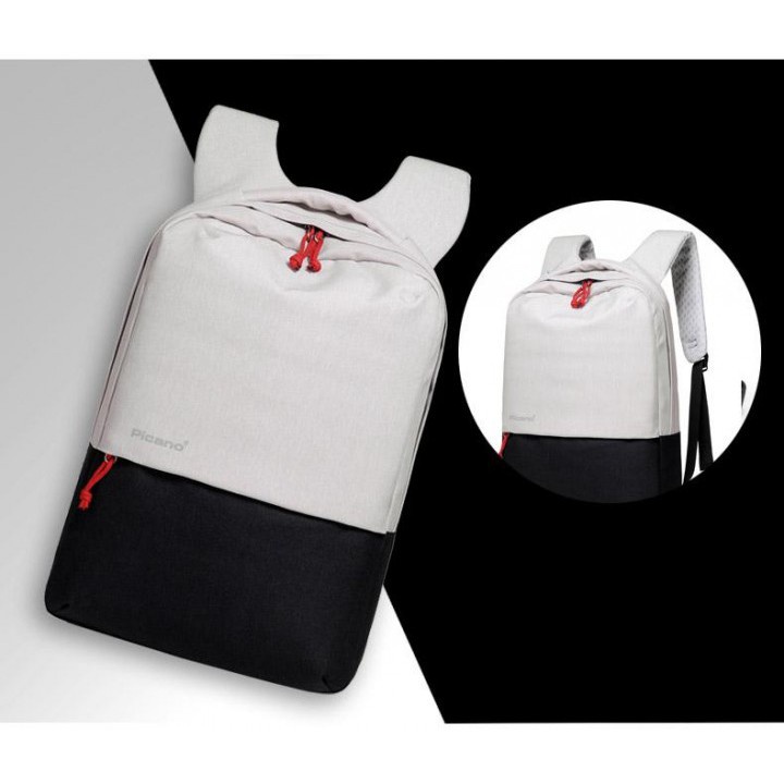 Tas PICANO WB-1601 USB Backpack Casual Elegant Anti Theft Bag Blue