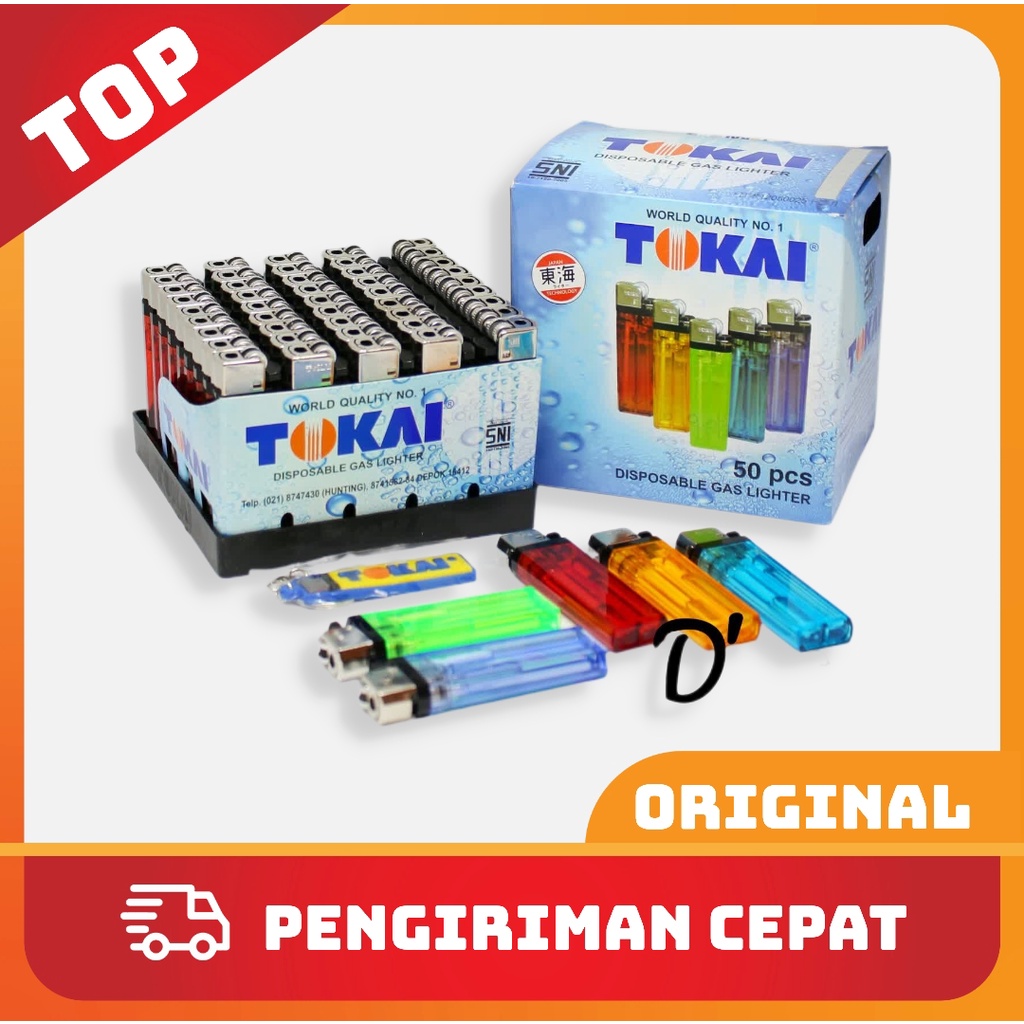 Jual Korek Api Gas TOKAI isi 50 pcs | Shopee Indonesia