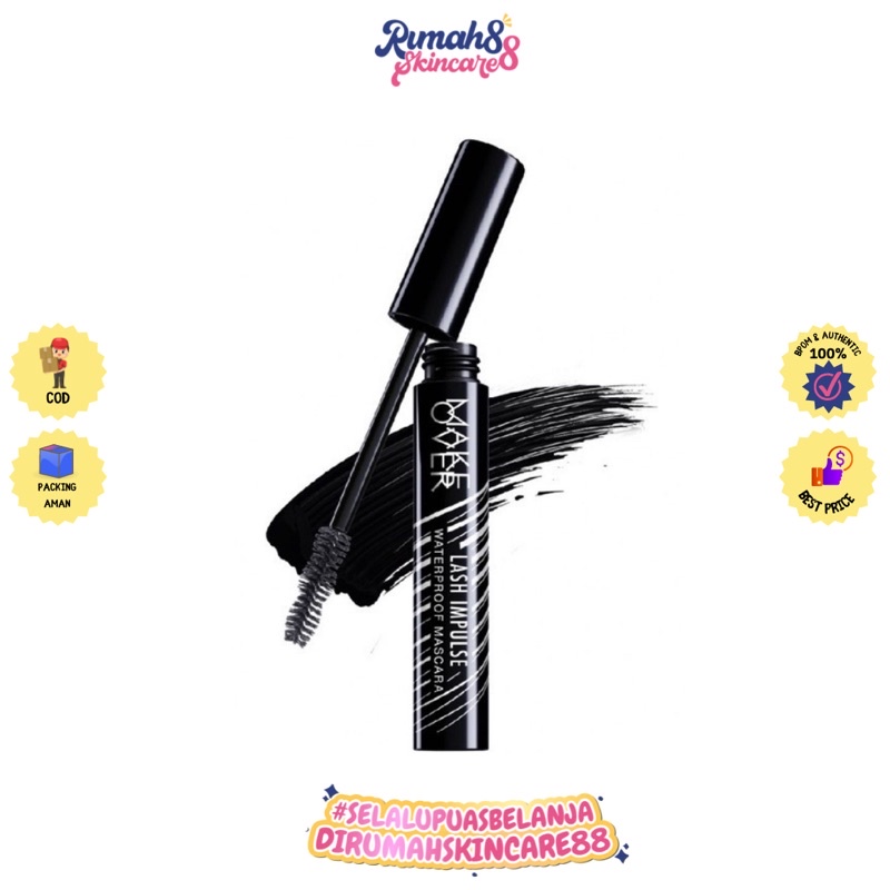 MAKE OVER Lash Impulse Waterproof Mascara Waterproof &amp; Smudgeproof