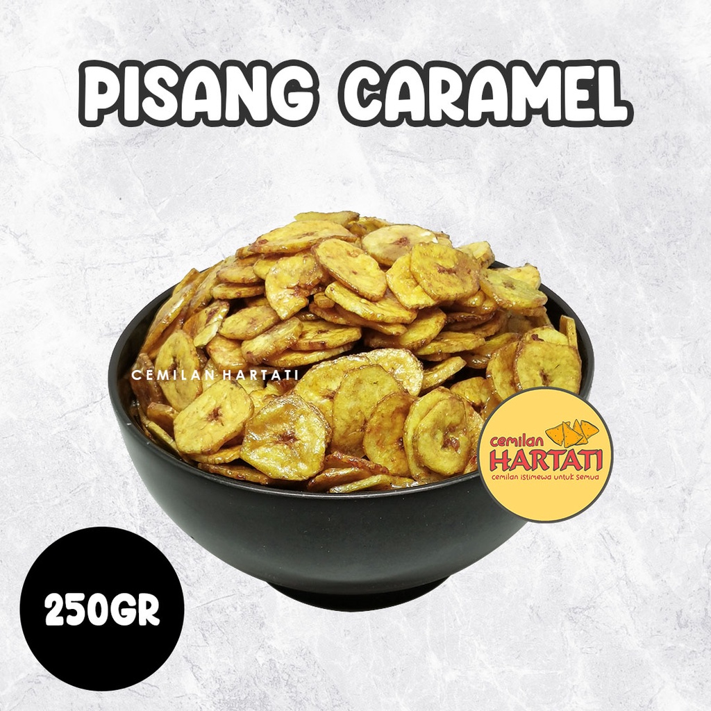 

KERIPIK PISANG KARAMEL ( 250GR ) / KERIPIK PISANG CARAMEL