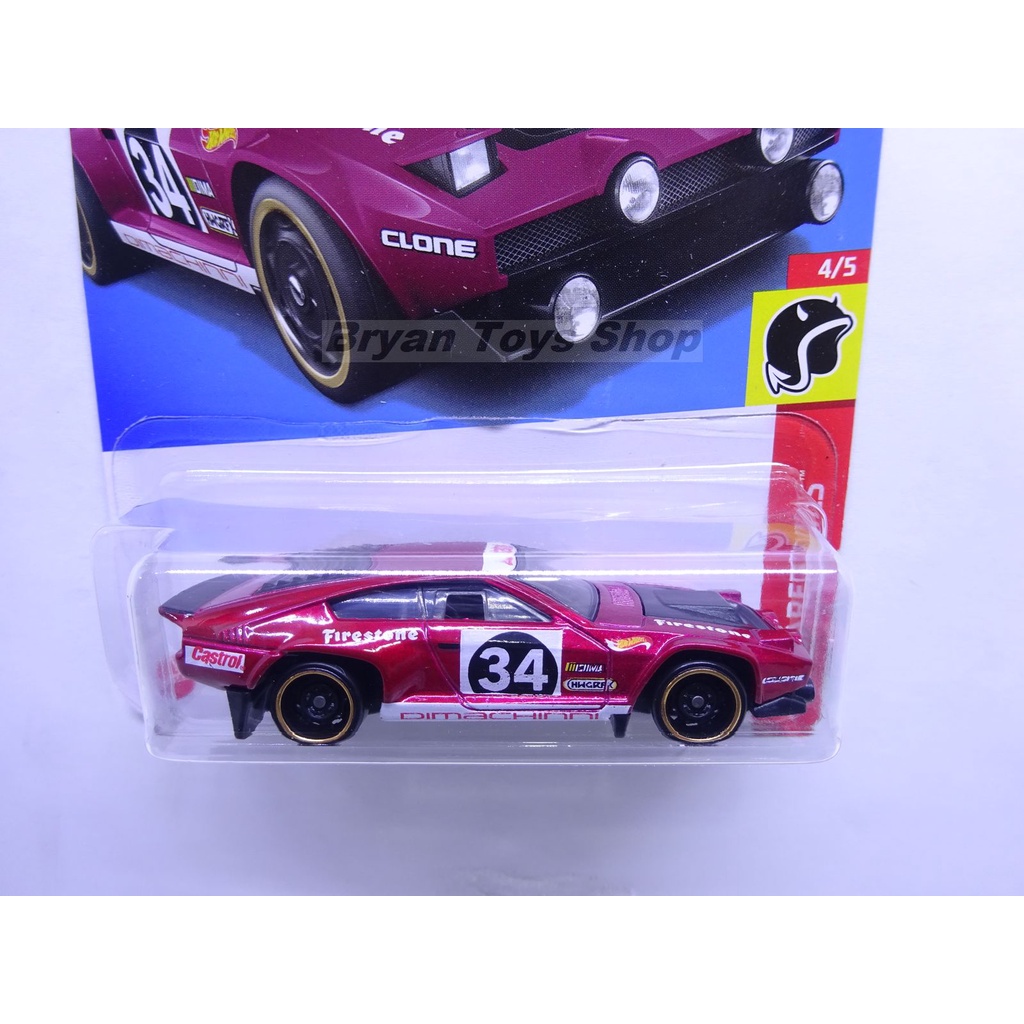 Hot Wheels Dimachinni Veloce Merah No. 34