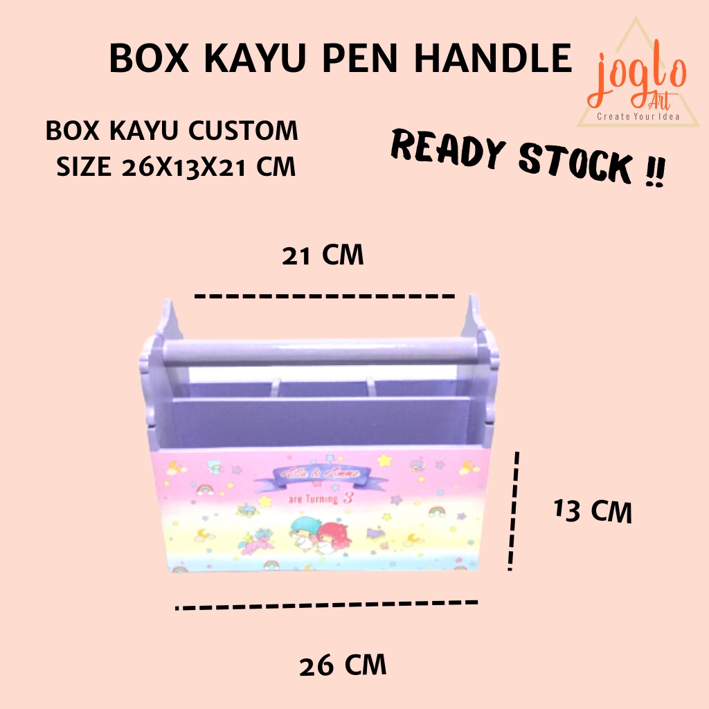 

Box kayu pen handle