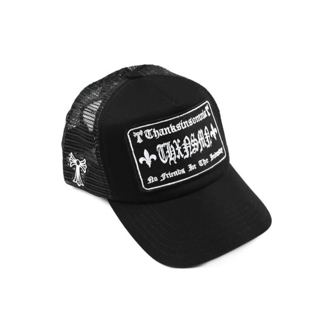 Trucker Hat Tricera V3 All Black Thanksinsomnia