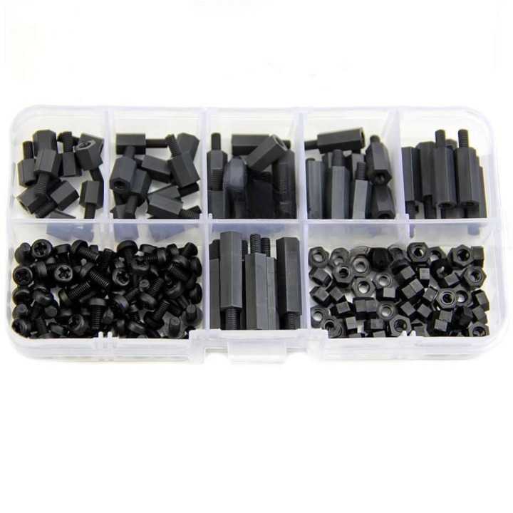 TD - PKK XHHD Set Stand-off Spacer Kit Nylon M3 180 PCS - M3