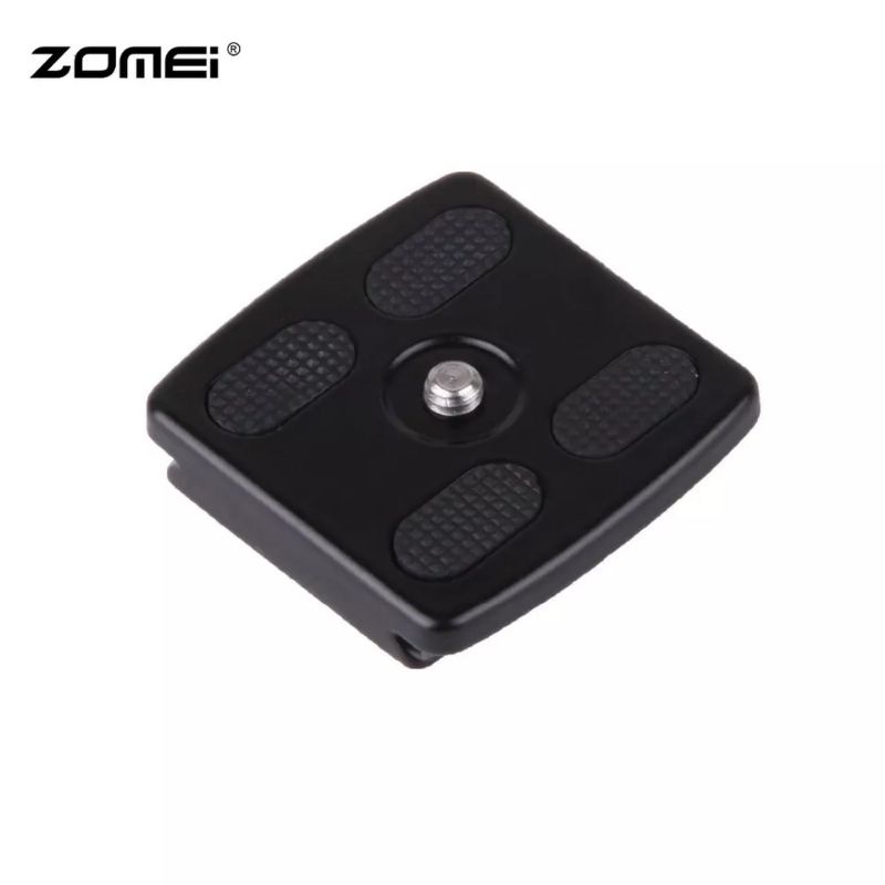 ZOMEI Metal Quick Release Mounting Plate for Tripod Q555,Q666,Z818,M5,Z669