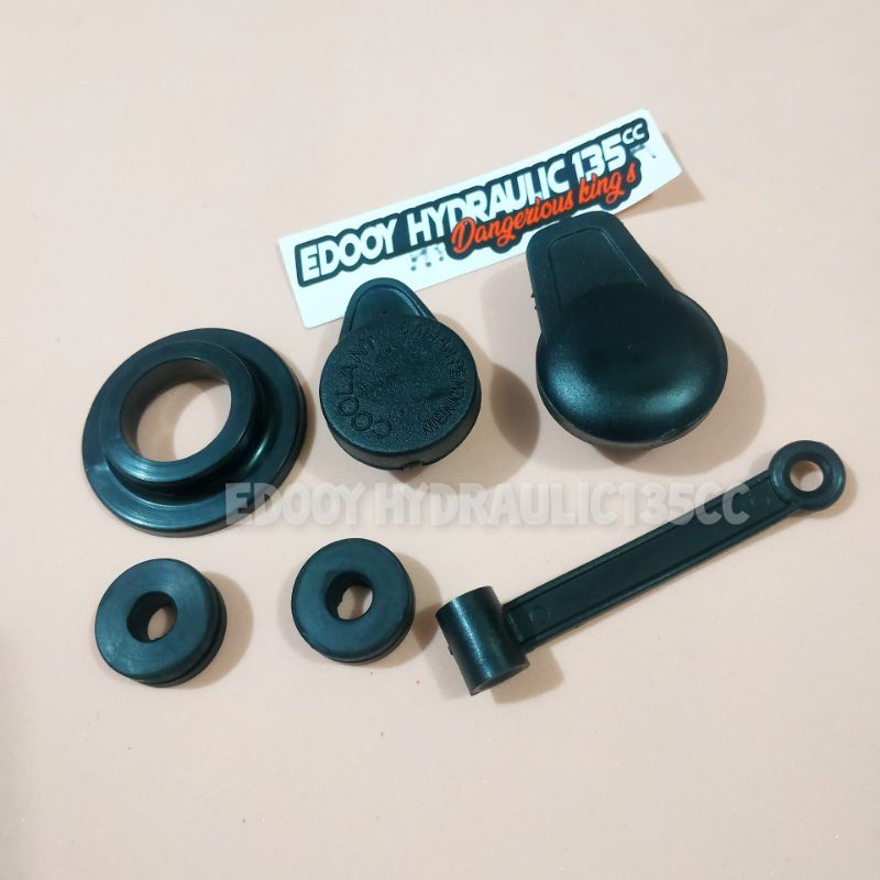 KARET BOTOL OLI SAMPING RX KING 1 SET - KARET TUTUP BOTOL OLI SAMPING RX KING