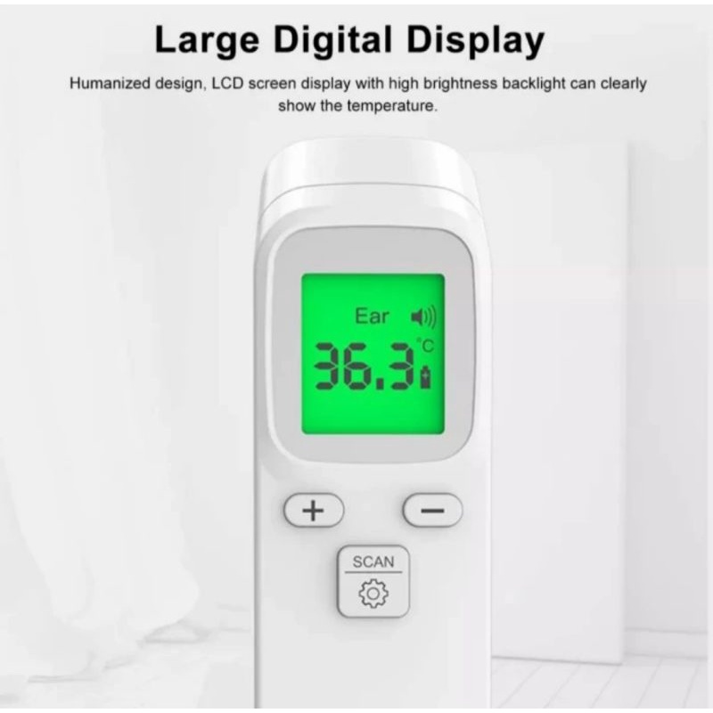 Thermometer Infraref Digital Pengukur Suhu Tubuh Akurat Original