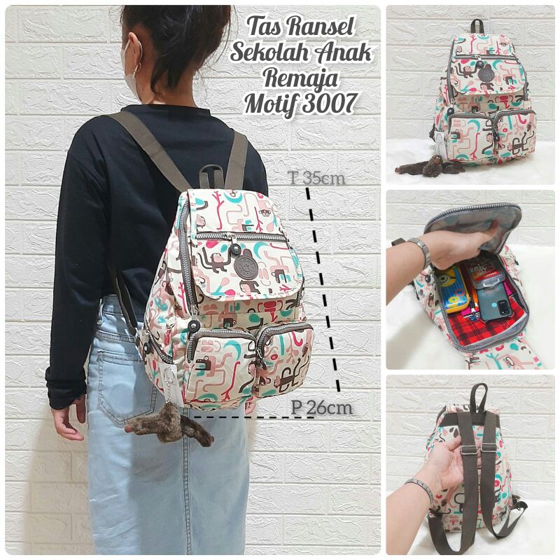 Tas Ransel Sekolah Tas Motif Tas Anak Remaja Tas Ransel Remaja