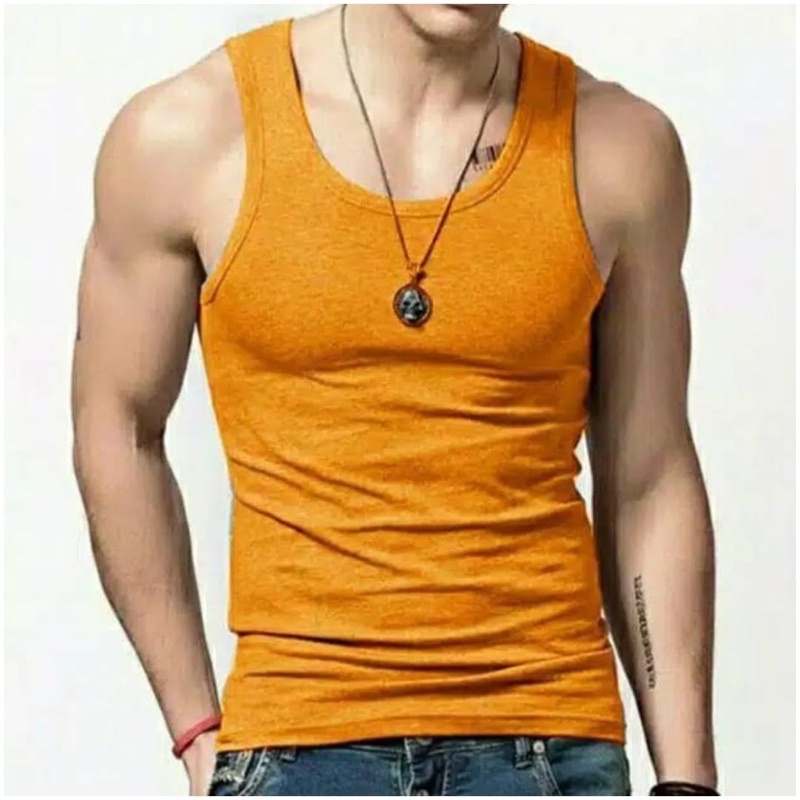 SINGLET POLOS PRIA DEWASA PAKET ISI 3PCS //SINGLET PAKET 3PCS MURAH BISA COD