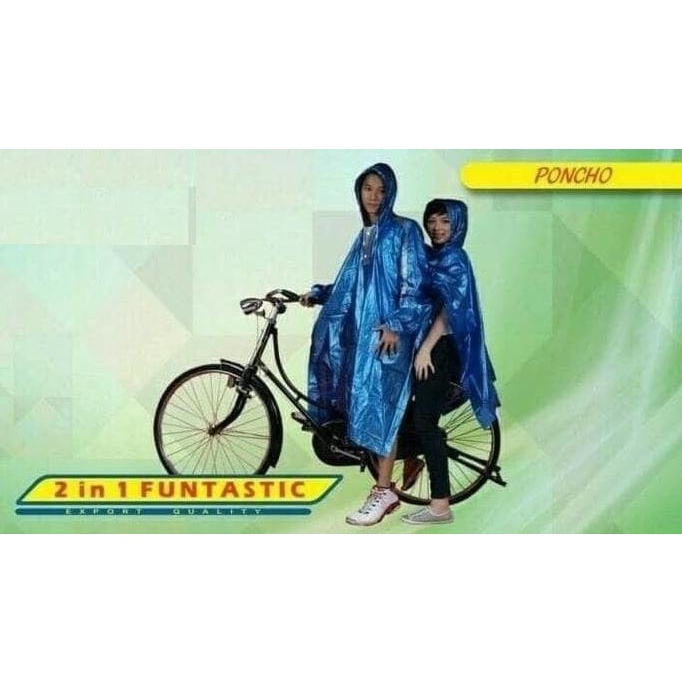 Jas Hujan Ponco Lengan 2 Kepala batman funtastic elmondo 708