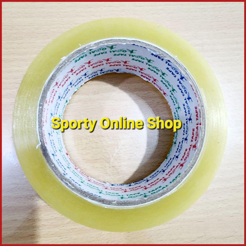 Lakban Coklat Bening 450MM x 90 Yard Merk Goal Tape