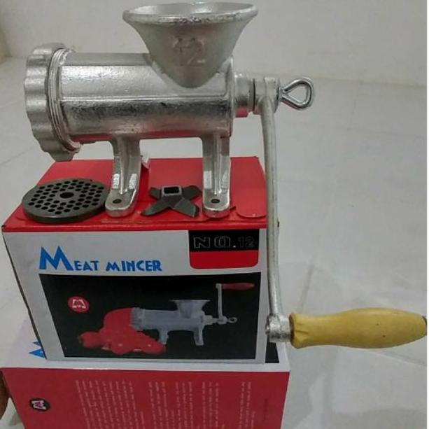 [ANR.18Oc22ᶜ] KABUTO Gilingan Daging Manual No. 12 Besi Cor