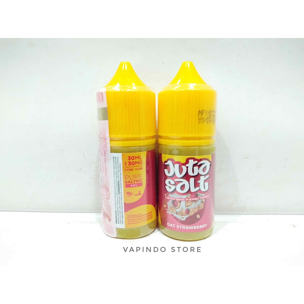 NIC 30MG JUTA OATS STRAWBERRY OAT 30ML SALTNIC BY RSR BREW X VAPEBOSS