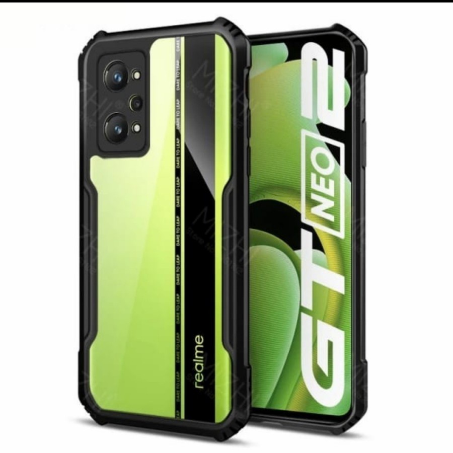 Hardcase Realme GT Neo 2 Shockproof Transparent Premium Casing Realme GT Neo 2