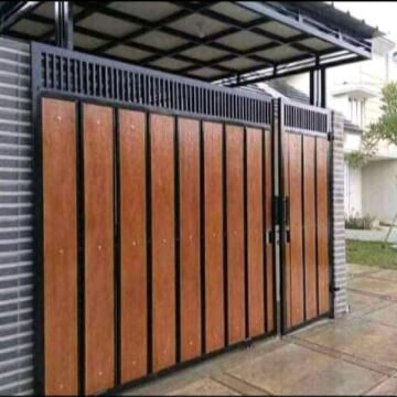 jasa pembuatan pagar,pintu,teralis,canopy, relling tangga, balkon.