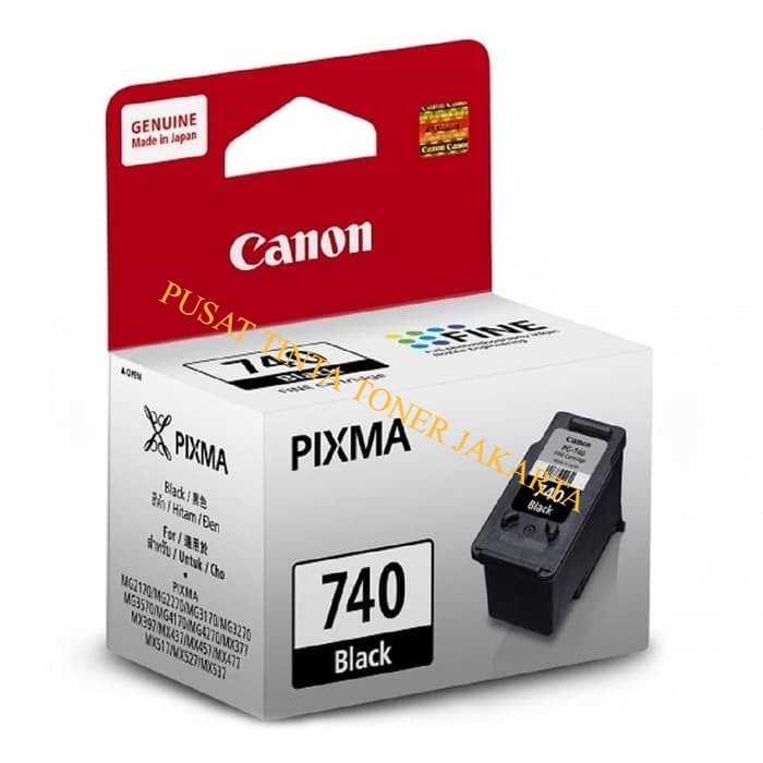 Tinta Canon 740 Black = Pixma MG2170, MG3170, MG3570, MG4270, MX537