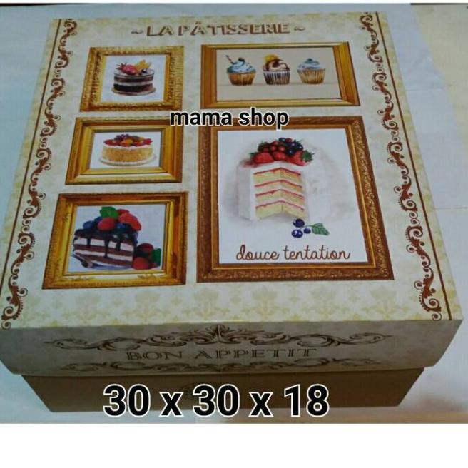

Dus Kue Box Kue Karton Duplex Tebal Bon Appetit