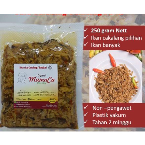 

Termurah dan terbaik Rica Ikan Tongkol/Cakalang gas !!