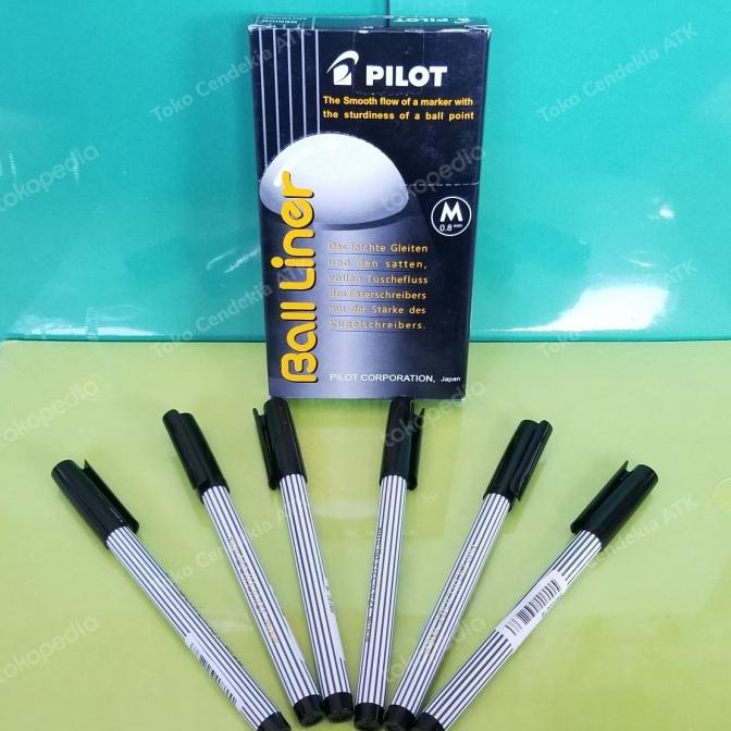 

Buruan beli] pulpen pilot ball liner hitam 0.8mm