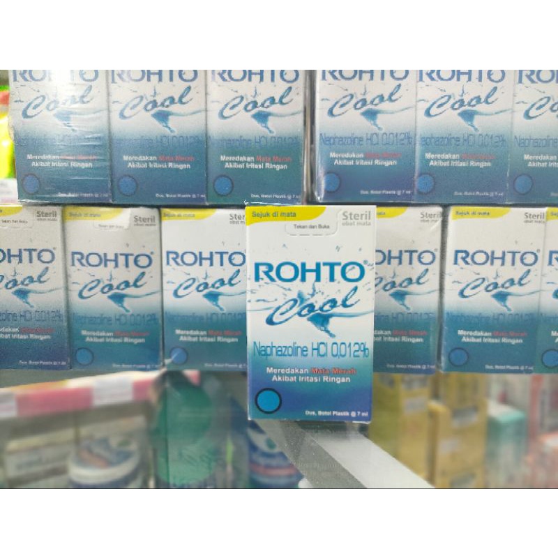 ROHTO COOL Tetes Mata / Obat Mata botol 7 ml / OBAT TETES MATA ROHTO
