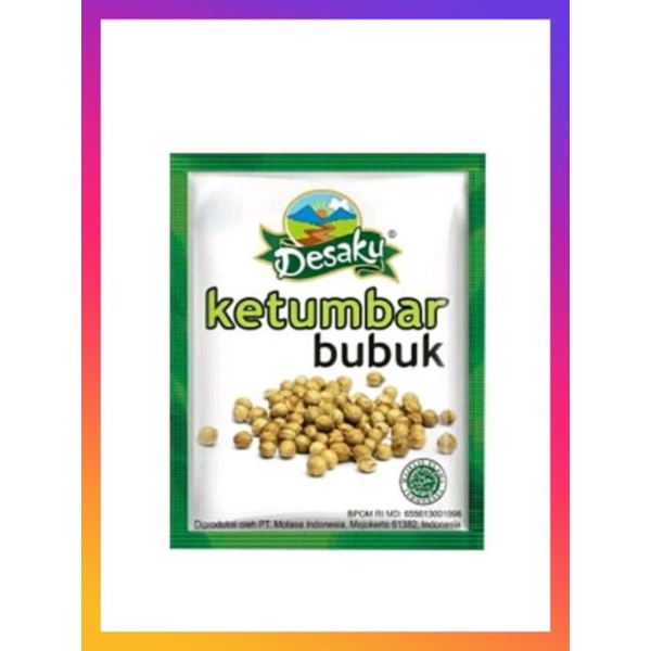 desaku ketumbar renceng 12 sachet @12,5gr