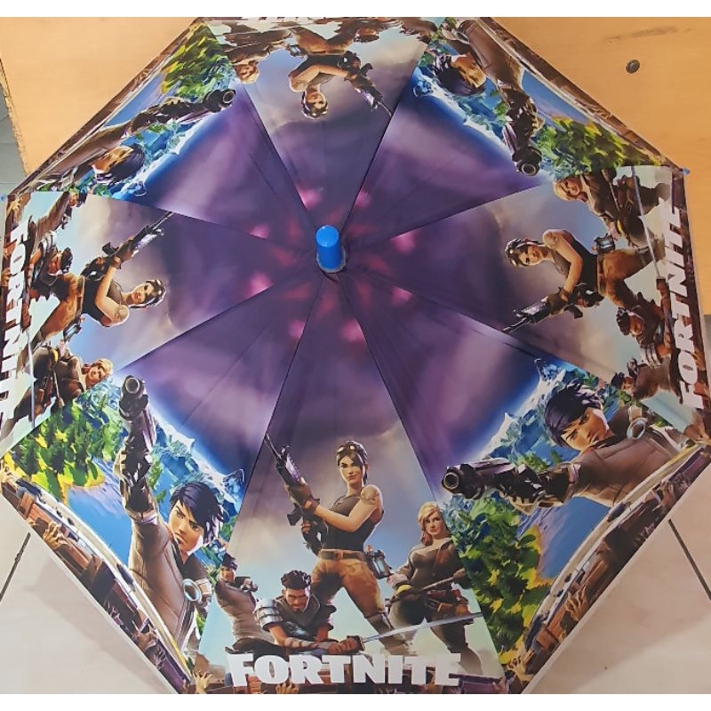 payung anak 21 inch motif spiderman dan fortnite random