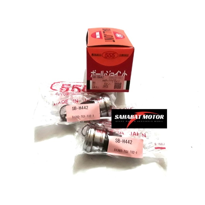 BALL JOINT MOBILIO BRIO 555 JAPAN ORIGINAL HARGA 1 SET IMPORT JAPAN