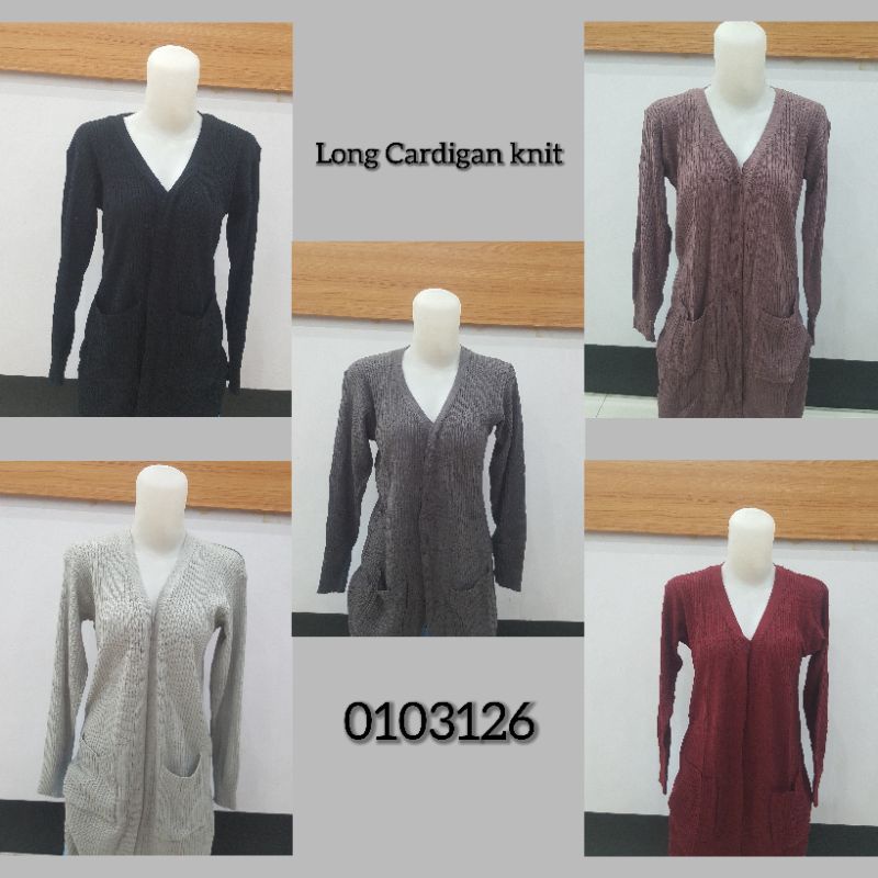 Long Cardigan knit