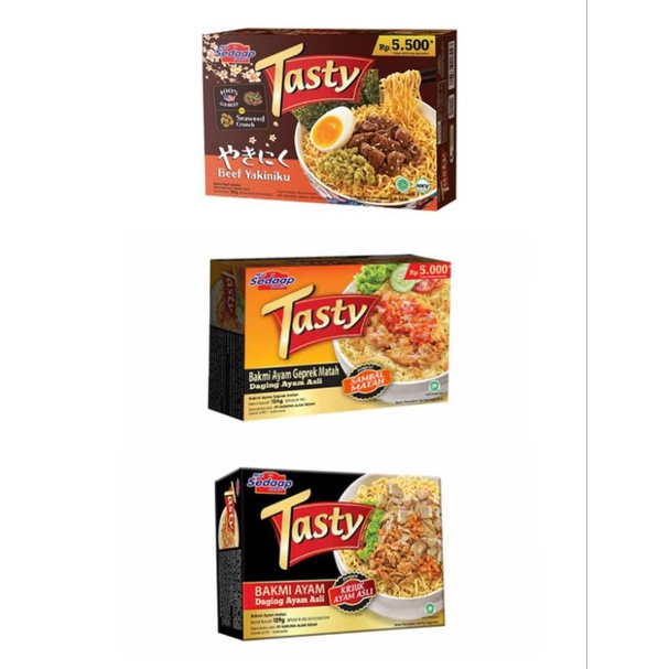 

Mie Sedaap Instant Tasty 129gram