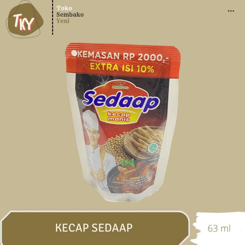 

Kecap Manis Sedaap 63 ml