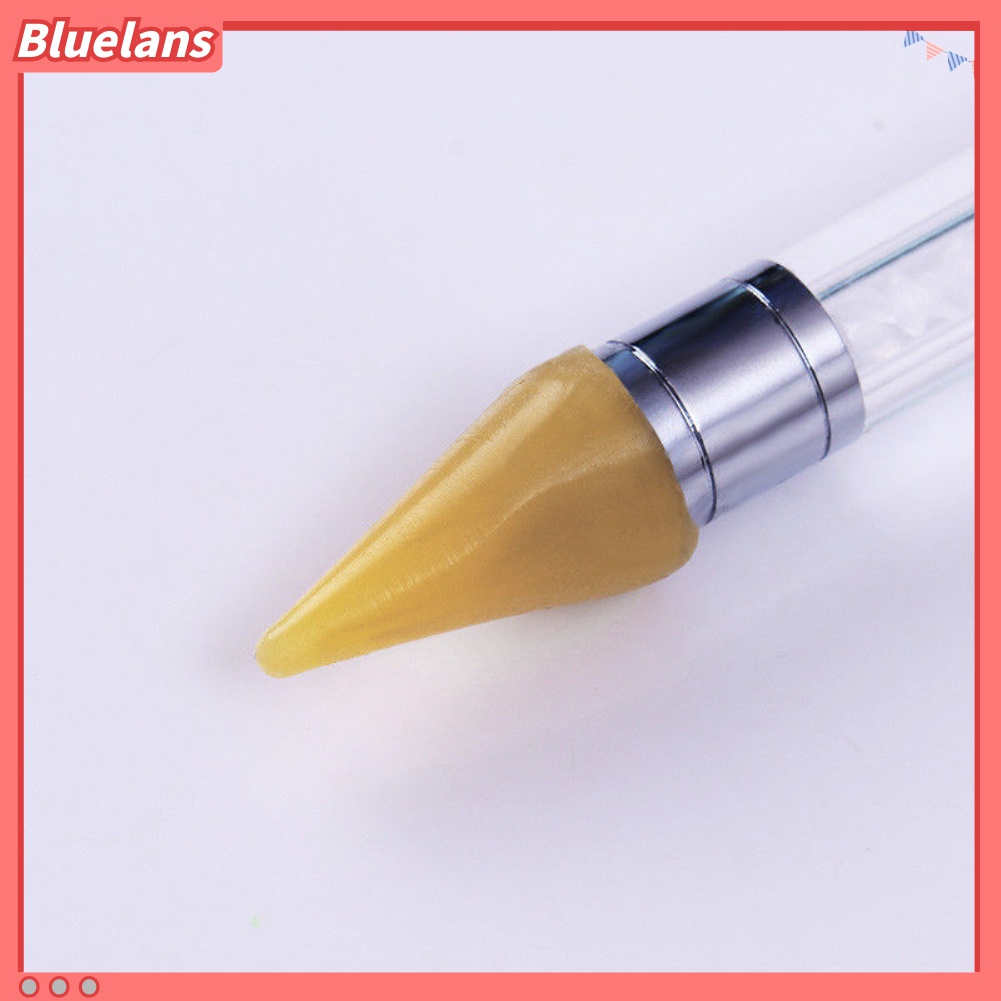 (In Stock) Kacamata Hitam Lensa Warna Warni ♡Pen Dotting Manik-Manik Kristal Berlian Imitasi Untuk Nail Art