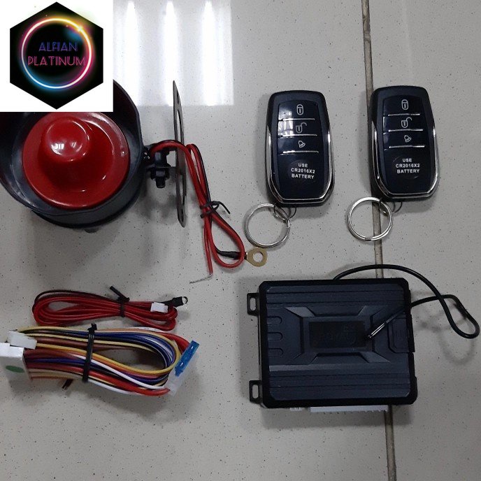 Alarm mobil model remote Fortuner VRZ